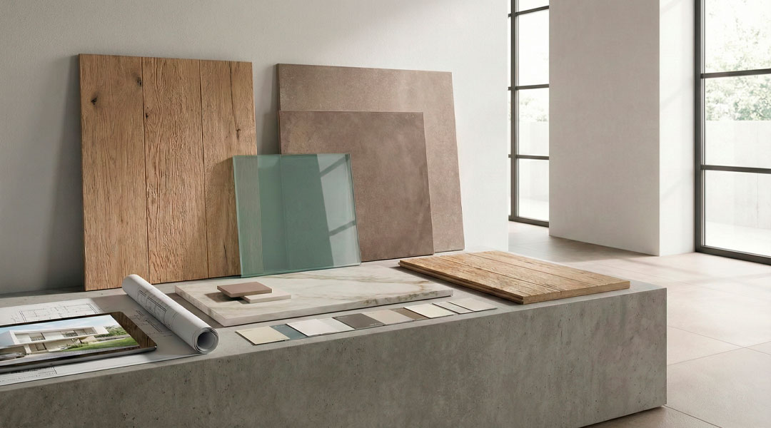 Materiales, acabados y revestimientos